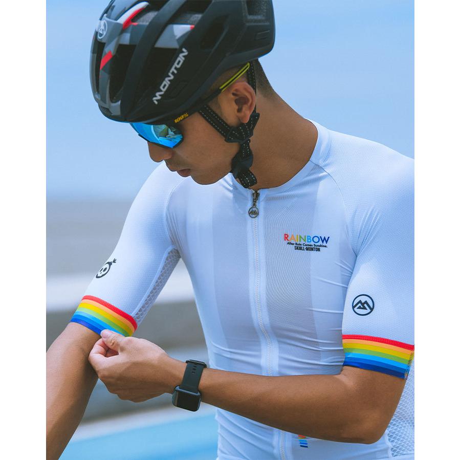 Monton［モントン］半袖サイクルジャージ［自転車用/メンズ］Urban Rainbow II 男性用_6