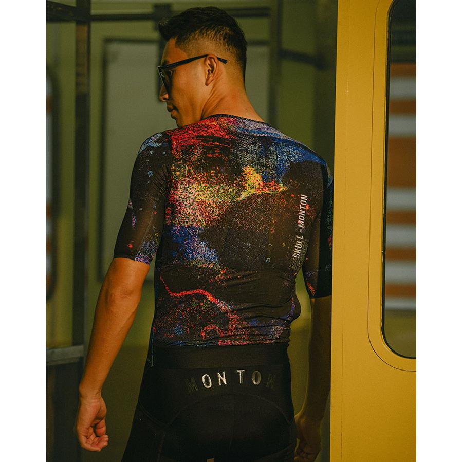 Monton［モントン］半袖サイクルジャージ［自転車用/メンズ］Skull Monton Quartz 男性用ショートスリーブ_3