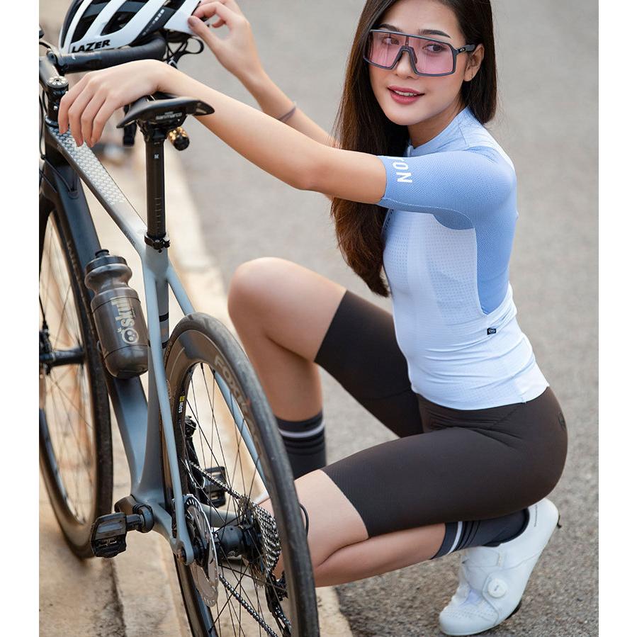Monton［モントン］女性用半袖サイクルジャージ［自転車用/レディース］Chechen ショートスリーブツートーンカラー取り寄せ品の画像