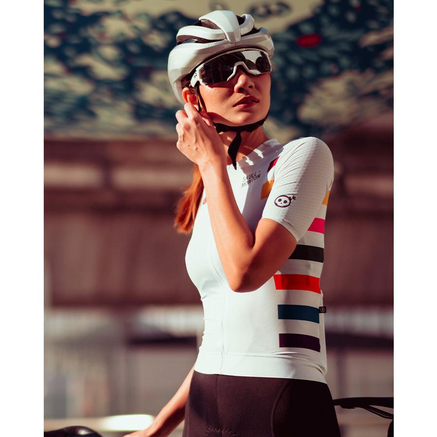 Monton［モントン］女性用半袖サイクルジャージ［自転車用/レディース］Skull2022 ショートスリーブの画像