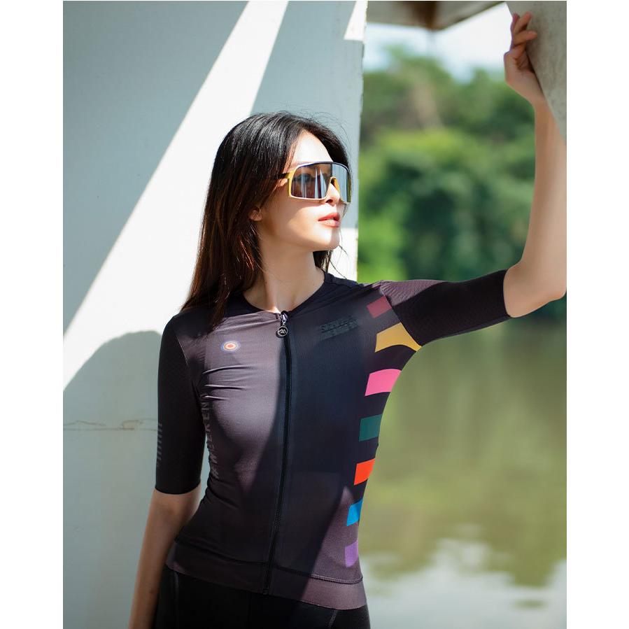 Monton［モントン］女性用半袖サイクルジャージ［自転車用/レディース］Skull2022 ショートスリーブの画像