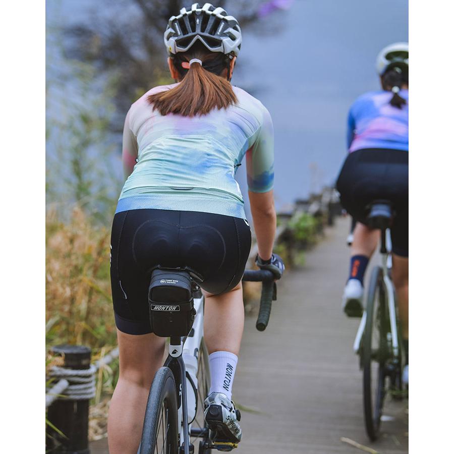 Monton［モントン］女性用半袖サイクルジャージ［自転車用/レディース］EveningGlow/MorningGlow 朝焼け/夕焼け ショートスリーブの画像