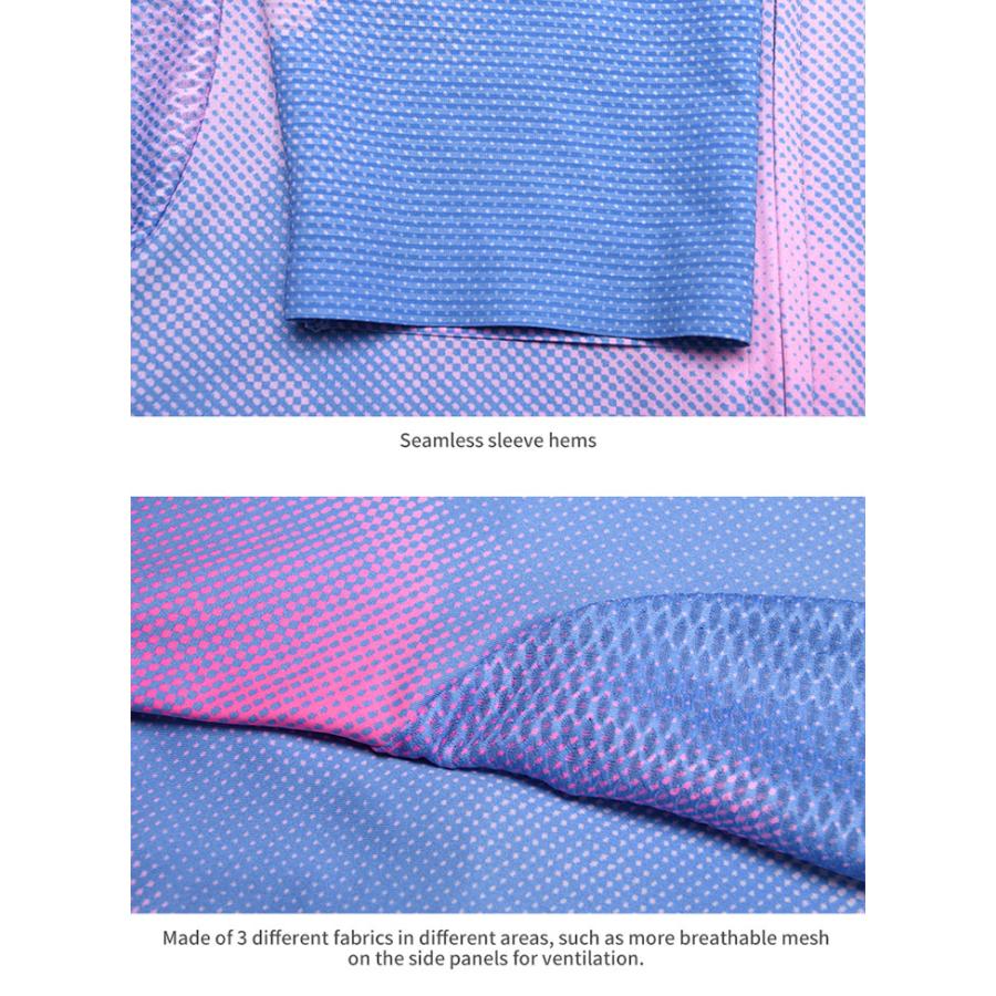 Monton［モントン］女性用半袖サイクルジャージ［自転車用/レディース］EveningGlow/MorningGlow 朝焼け/夕焼け ショートスリーブの画像