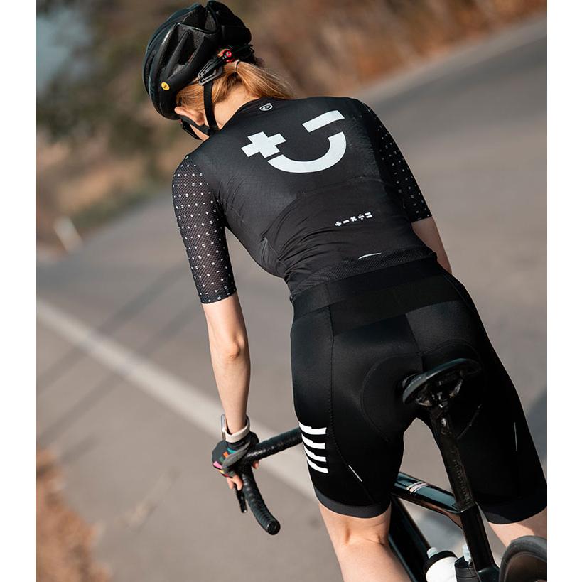 Monton［モントン］女性用半袖サイクルジャージ［自転車用/レディース］Skull Monton Symbols ショートスリーブの画像
