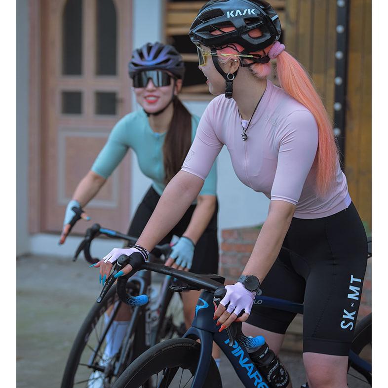 Monton［モントン］女性用半袖サイクルジャージ［自転車用/レディース］Skull Monton Minima ショートスリーブ紫外線対策UV対策_1