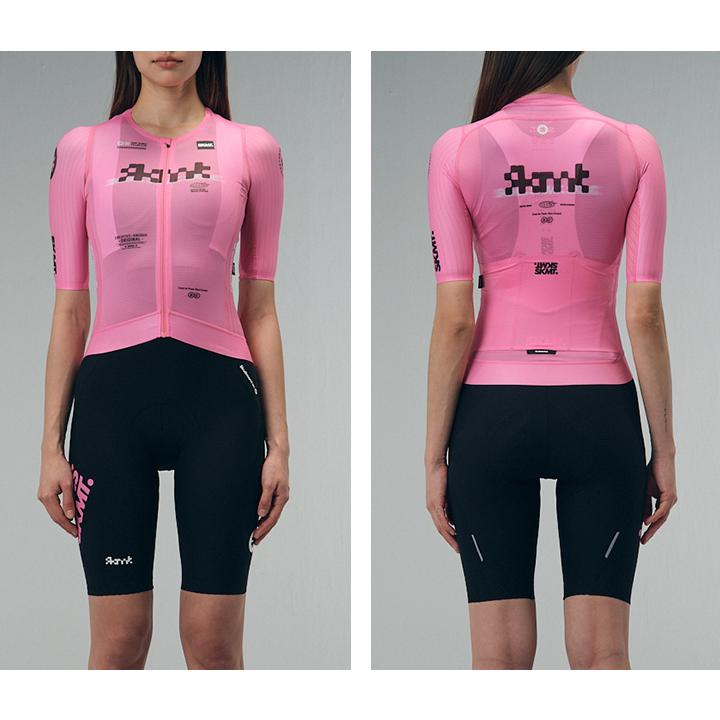 Monton　半袖エアロジャージ（M） Monton［モントン］半袖サイクルジャージ［自転車用/レディース］Time