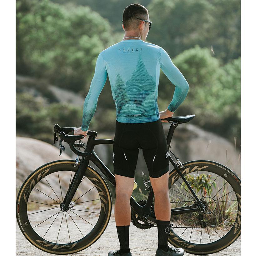 Monton［モントン］長袖サイクルジャージ［自転車用/メンズ］Nature 男性用ロングスリーブ_3