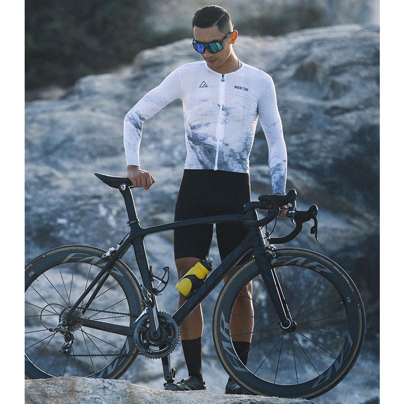 Monton［モントン］長袖サイクルジャージ［自転車用/メンズ］Nature 男性用ロングスリーブ_4