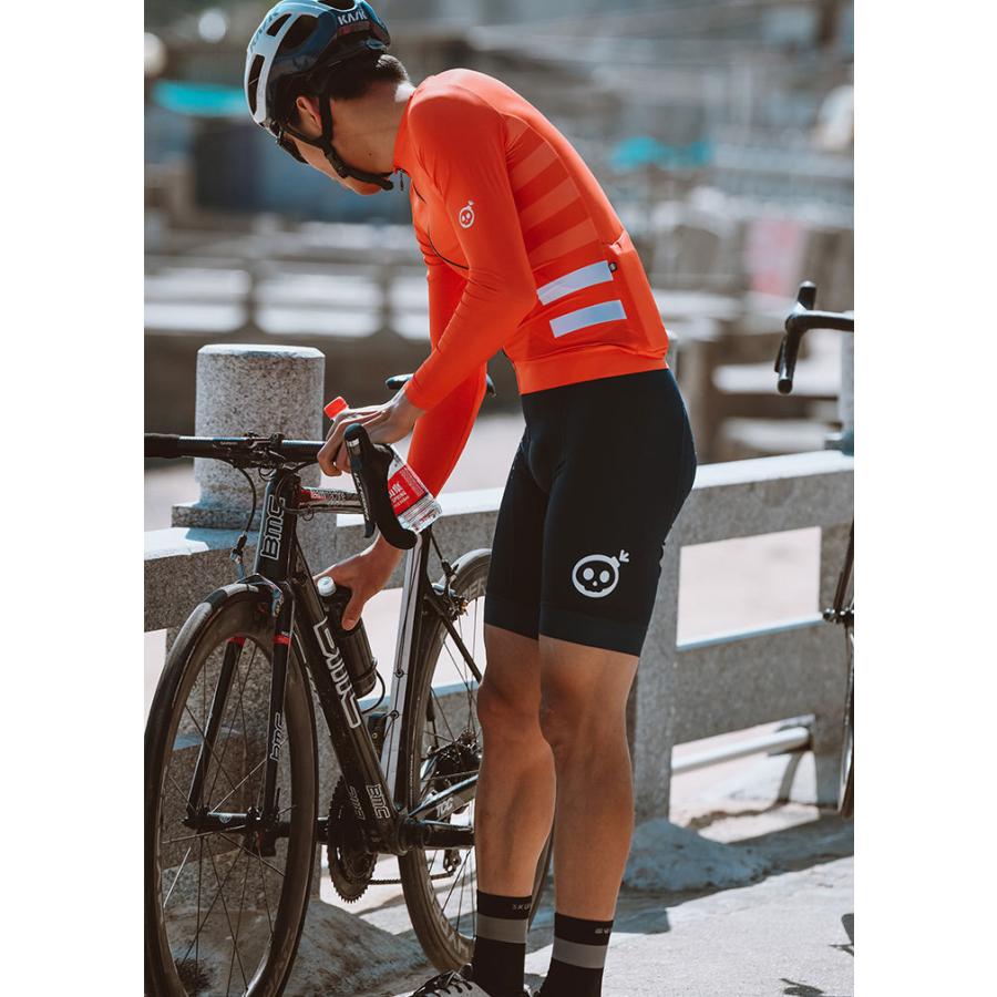 Monton［モントン］長袖サイクルジャージ［自転車用/メンズ］Skull2022