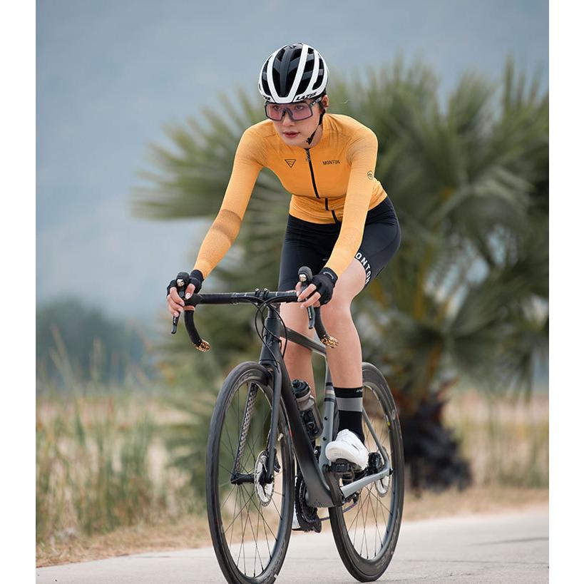 Monton［モントン］長袖サイクルジャージ［自転車用/レディース