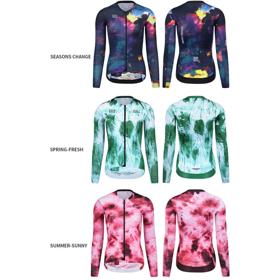 Monton［モントン］女性用長袖サイクルジャージ［自転車用/レディース