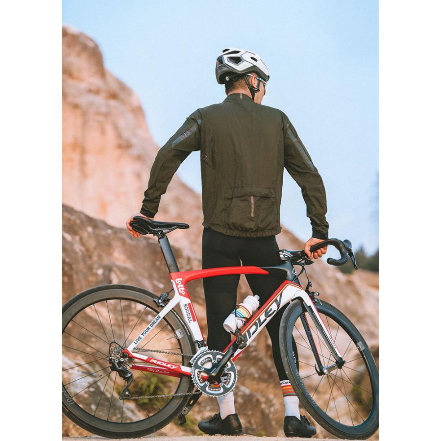 Monton［モントン］軽量防風サイクリングジャケット［ウインド