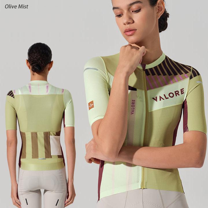 MontonVALORE［モントン ヴァローレ］女性用半袖サイクルジャージLineaArte［自転車用/レディース］の画像
