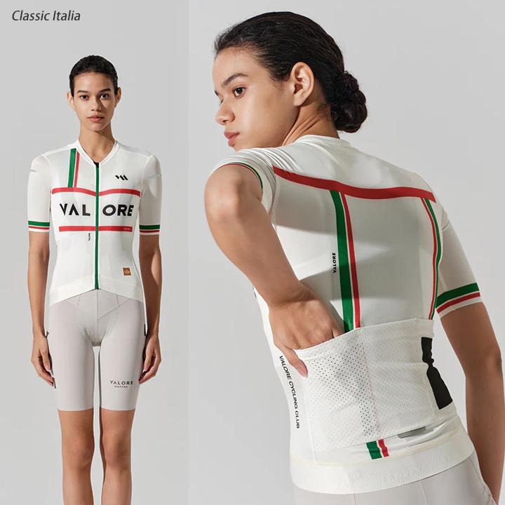 MontonVALORE［モントン ヴァローレ］女性用半袖サイクルジャージRetroCorsa［自転車用/レディース］の画像