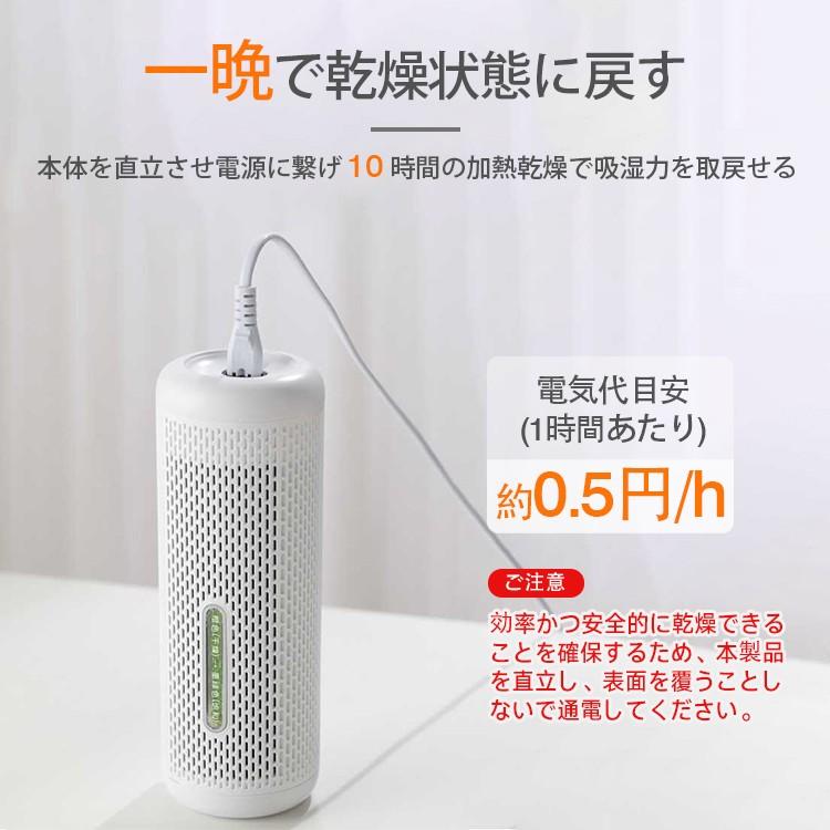 無電源で使える クローゼット専用 除湿機 小型 除湿剤 繰り返し使える 防カビ剤 除湿器 乾燥機 梅雨対策 2本セット 2 Cs50m Dem スマホプラス 通販 Yahoo ショッピング