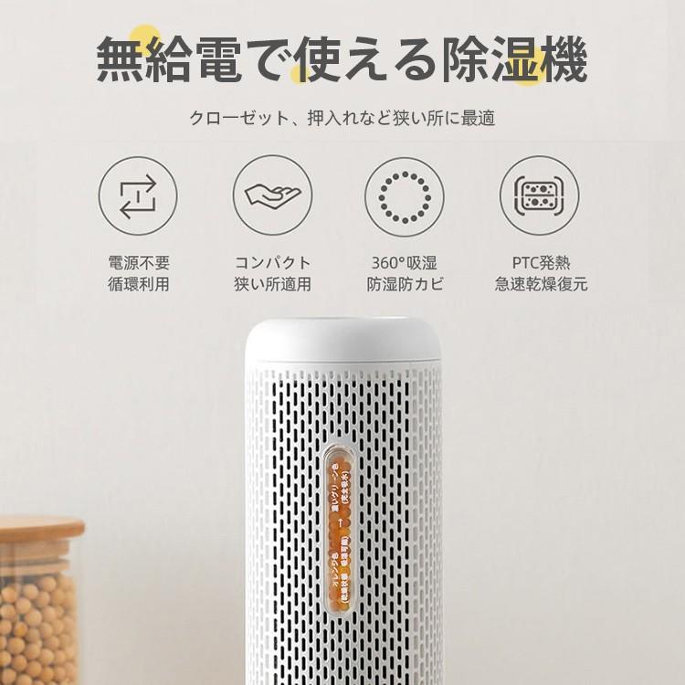 無電源で使える クローゼット専用 除湿機 小型 除湿剤 繰り返し使える 防カビ剤 除湿器 乾燥機 梅雨対策 3本セット 3 Cs50m Dem スマホプラス 通販 Yahoo ショッピング