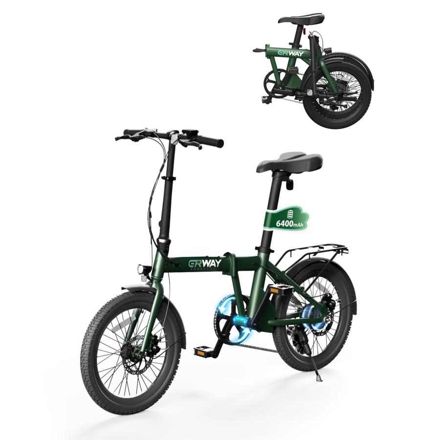 型式認定済】電動自転車 折りたたみ 電動アシスト自転車 erway-a01 