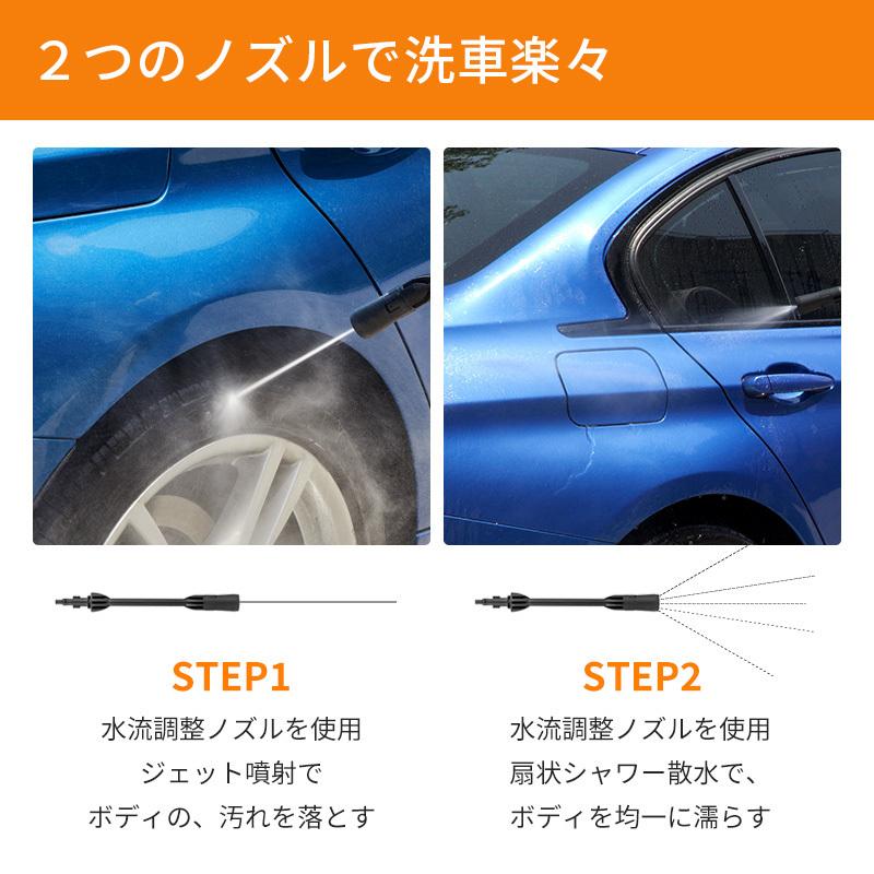 Fixnow 充電式 高圧洗浄機 High Low 2つのモード切替 水圧 水量を調整できる 洗車も水撒きもこれ1台で Fixnow スマホプラス 通販 Yahoo ショッピング