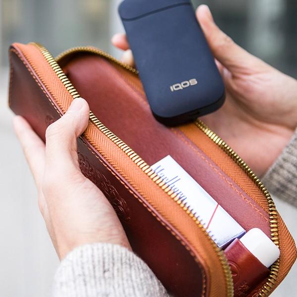 ケース アイコス グロー 革 レザー 本革 おしゃれ 収納可能 iQos case