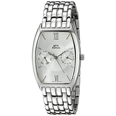 経典 Franco 特別価格Gino Men 920 WTステンレススチール多機能ブレスレット腕時計好評販売中 's 腕時計