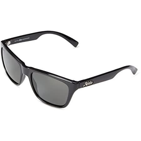 驚きの価格 特別価格・Hobie Woody-50PGY Polarized Rectangular Sunglasses,Shiny Black,58 mm・好評発売中 サングラス