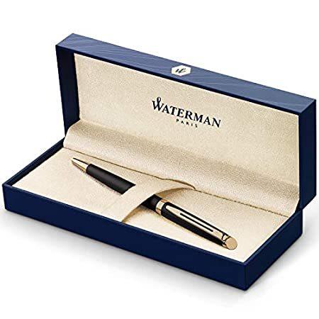 セール特価 特別価格Waterman Hemisphere 好評販売中 Matt - Pen Ball Trim Gold Nib Medium includes Box Gift ボールペン