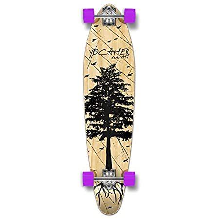 魅力的な 特別価格Yocaher A好評販売中 in Available - Skateboard Complete Longboard Natural Pines The in コンプリート