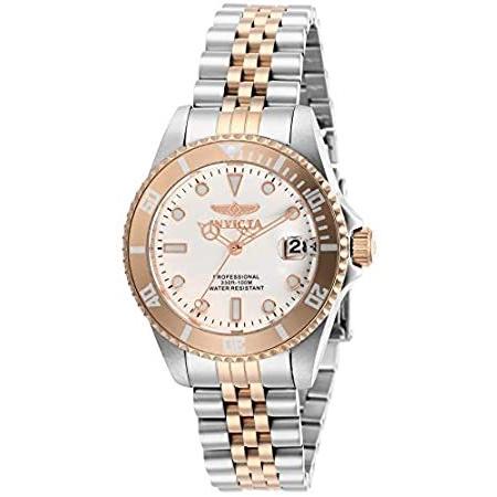 【予約】 Diver Pro Women's 特別価格Invicta 29193 Japanes好評販売中 Stainless-Steel Plated Brass Silver 腕時計