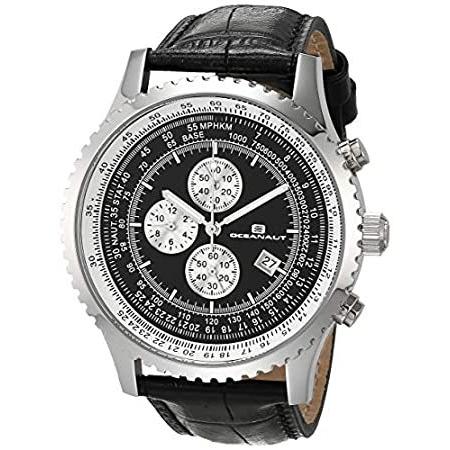 喜ばれる誕生日プレゼント OC0311 's Men 特別価格Oceanaut Quartz Watch好評販売中 Black 腕時計