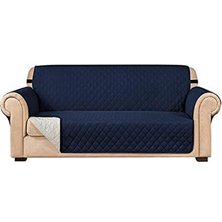 【期間限定！最安値挑戦】 特別価格Subrtex Sofa 好評販売中 Furniture Cover Couch Quilted Cover Sofa Reversible Slipcover ソファカバー