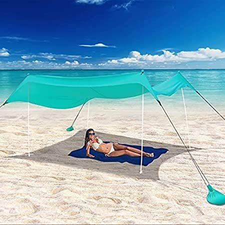 新素材新作 Up Pop Portable Shade Sun Tent Beach 特別価格uboway Canopy Campi好評販売中 Lightweight Large サンシェード ビーチパラソル Www Sulbiotec Com Br