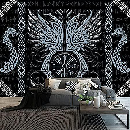 【超目玉枠】 特別価格Aidatain Viking Drago好評販売中 Medieval 108"90"Nordic Large Extra Tapestry Mythology タペストリー 【超目玉枠】 特別価格Aidatain Viking Drago好評販売中 Medieval 108"90"Nordic Large Extra Tapestry Mythology タペストリー