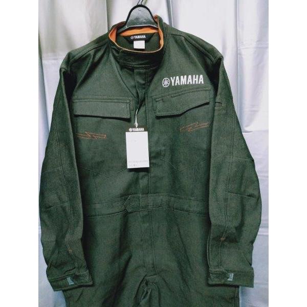 送料込　ヤマハ　ウォームメカニックスーツ　チャコールグレー　Lサイズ　防寒ツナギ 送料込 ヤマハ ウォームメカニックスーツ チャコールグレー Lサイズ