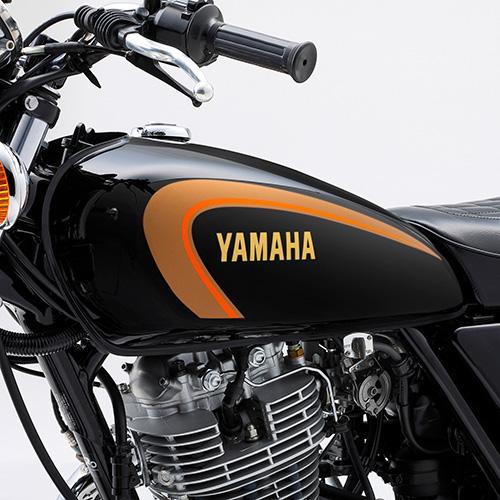 〇ヤマハ YAMAHA SR400 RH03J FI車 純正シート F828 - パーツ 〇ヤマハ YAMAHA SR400 RH03J FI車 純正シート F828 - パーツ