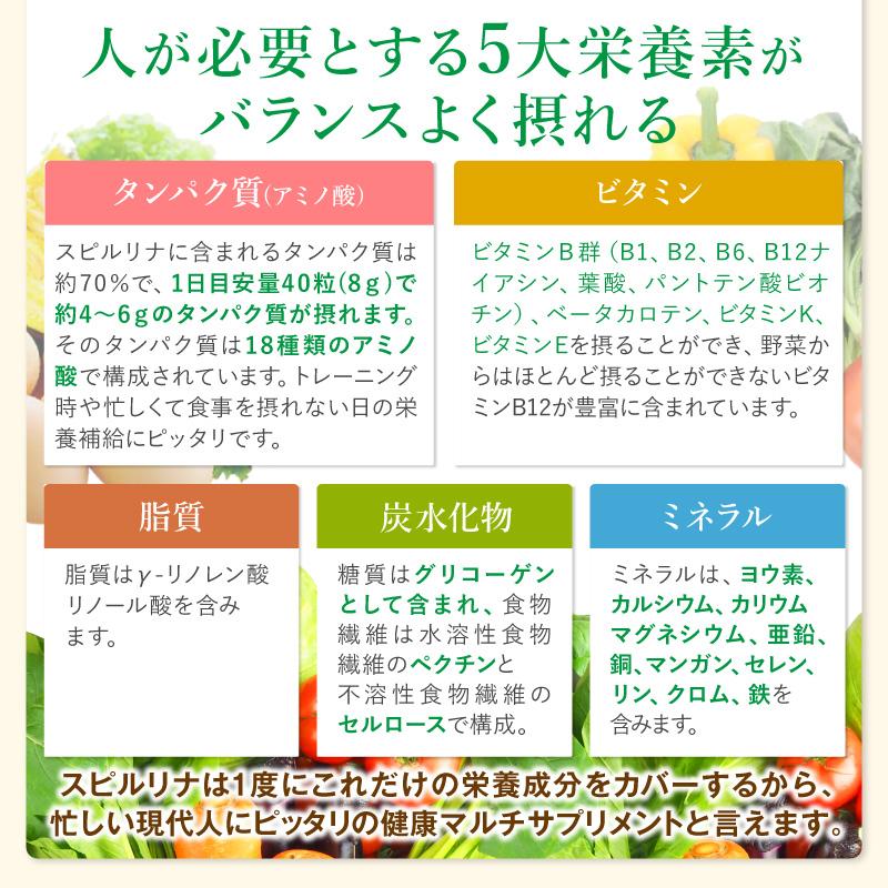 スピルリナ普及会 GMスピメイト 3600粒 スピルリナ 乳酸菌 酵素粉末