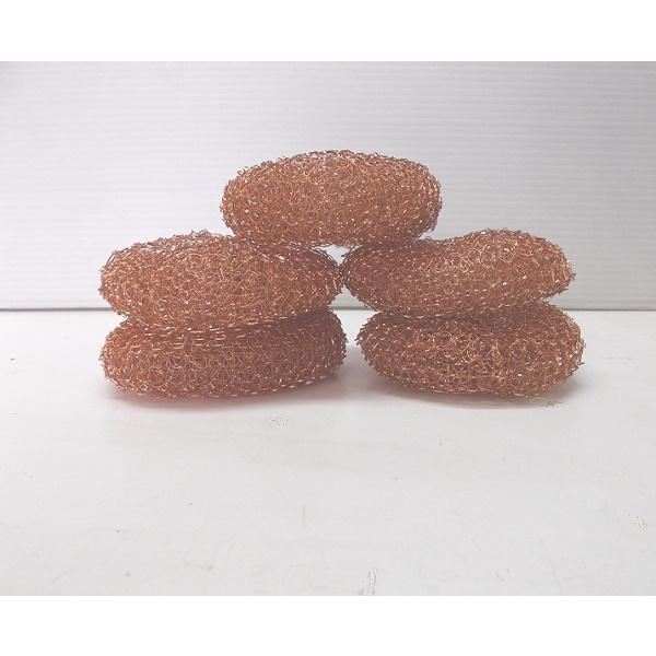 純銅たわし 5個入り　※見切り品 |  | 01