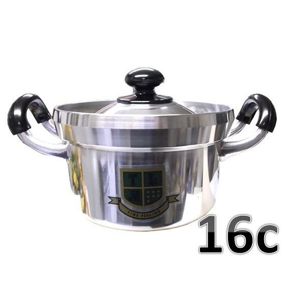 トオヤマ　亀印文化鍋・16ｃ・2.5合炊き　【アルミ 炊飯鍋】 | 
