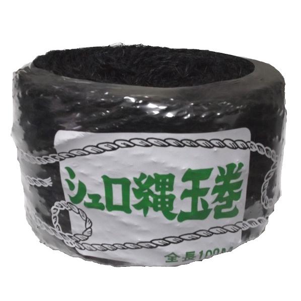 垣根縄 黒 100ｍ巻き 一本出し 棕櫚縄 ふじまるマーケット 通販 Yahoo ショッピング