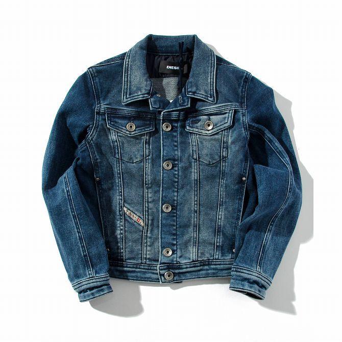 Diesel ディーゼル デニムジャケット 男の子 ブルゾン Gジャン アウター ブランド 子供服 こども服 おしゃれ かっこいい かわいい キッズ 00j3rf Kxa3v Spaccio スパッチョ 公式ストア 通販 Yahoo ショッピング