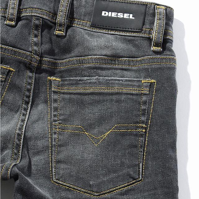 Diesel ディーゼル ブラック ストレッチ デニムパンツ ズボン ジーパン ブランド 子供服 こども服 男の子 おしゃれ かっこいい かわいい キッズ 00j3rj Kxa90 Shiffon シフォン 通販 Yahoo ショッピング