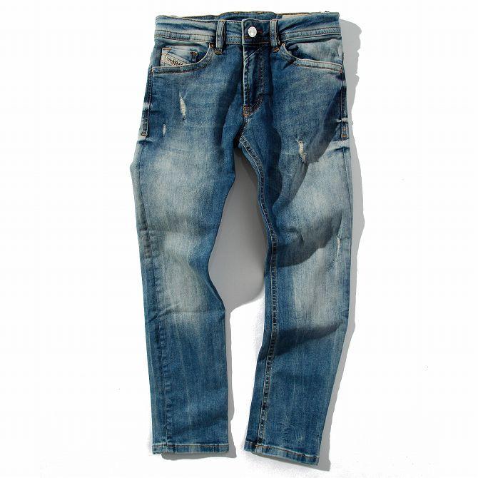 Diesel ディーゼル インディゴ ストレッチ デニムパンツ 男の子 ズボン ボトムス ブランド 子供服 こども服 おしゃれ かっこいい かわいい キッズ 00j3rn Kxb15 Spaccio スパッチョ 公式ストア 通販 Yahoo ショッピング
