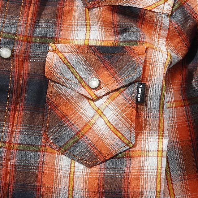 Diesel ディーゼル 長袖 チェック シャツ おしゃれ かわいい かっこいい ブランド 子供服 こども服 キッズ 男の子 00j48w Kxb0k Spaccio スパッチョ 通販 Yahoo ショッピング