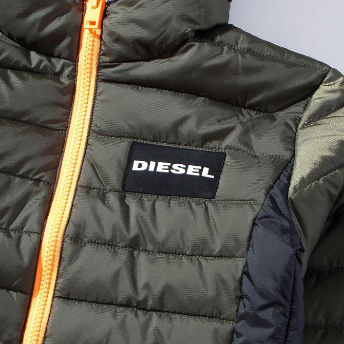 DIESEL（ディーゼル） フーディーパディングジャケットブルゾン