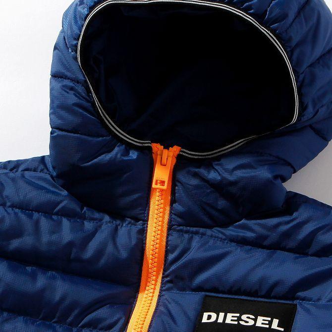 DIESEL（ディーゼル） フーディーパディングジャケットブルゾン