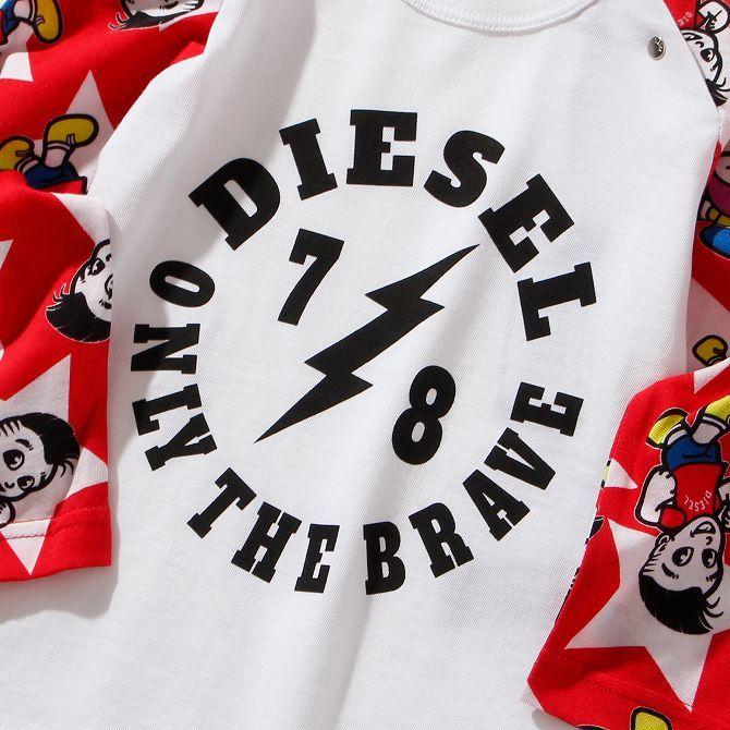 Diesel ディーゼル Baby プリント長袖tシャツカットソー ブランド 子供服 こども服 おしゃれ かっこいい かわいい キッズ 赤ちゃん ベビー 00k26p 00yi9 Shiffon シフォン 通販 Yahoo ショッピング