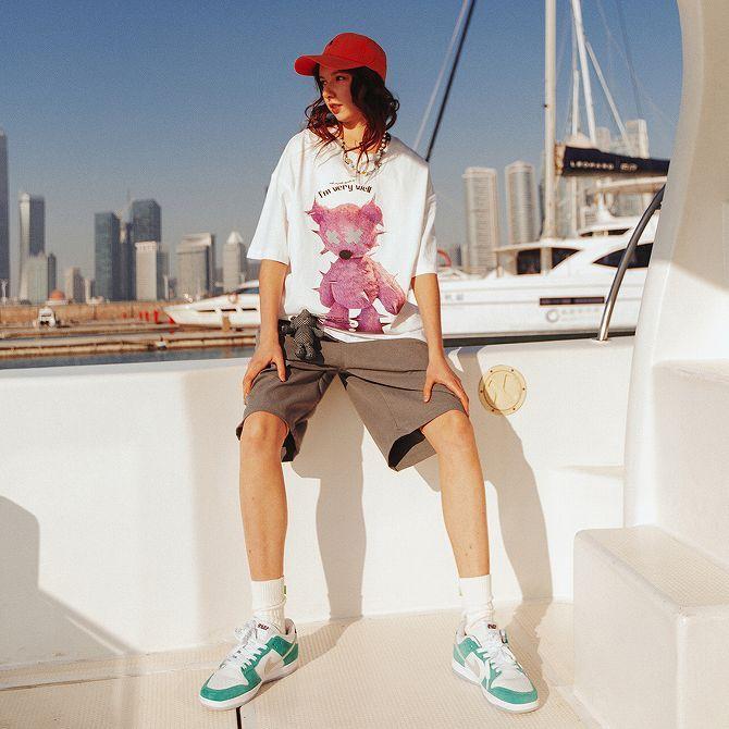 Inflation インフレーション リフレクターベアプリント Tシャツ カットソー メンズ レディース かっこいい かわいい おしゃれ ストリート ブランド 安い 1650s21 Shiffon シフォン 通販 Yahoo ショッピング