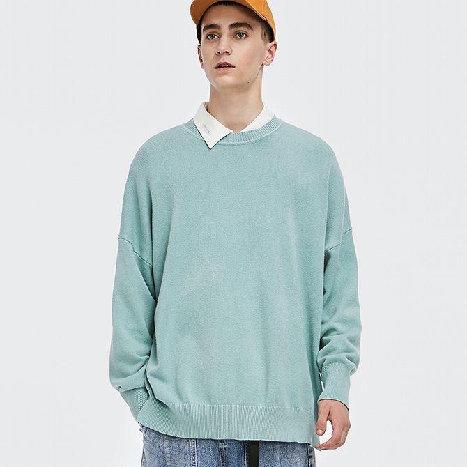 Inflation インフレーション ラウンドネック ルーズ セーター メンズ レディース かっこいい おしゃれ ストリート ブランド 安い 10w Spaccio スパッチョ 通販 Yahoo ショッピング