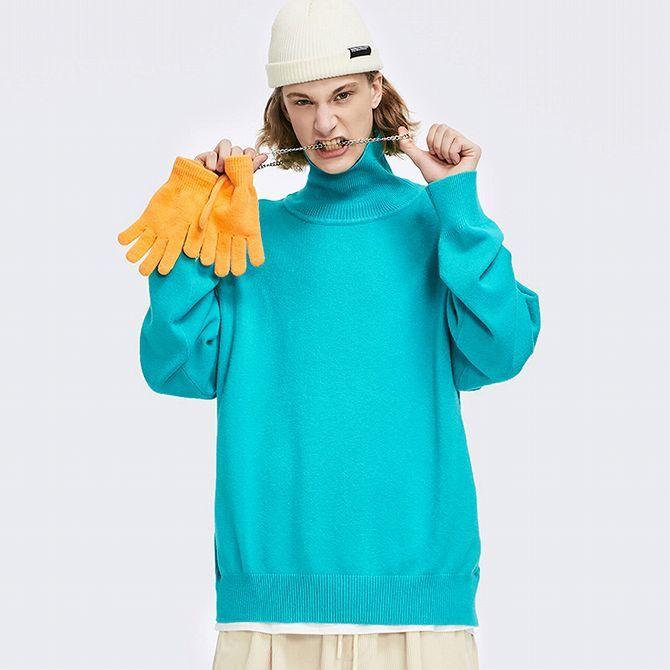 Inflation インフレーション ハイネック ルーズ セーター メンズ レディース かっこいい かわいい おしゃれ ストリート ブランド 安い 11w Spaccio スパッチョ 通販 Yahoo ショッピング