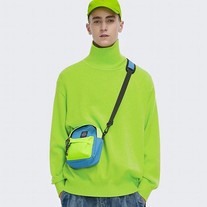 Inflation インフレーション ハイネック ルーズ セーター メンズ レディース かっこいい かわいい おしゃれ ストリート ブランド 安い 11w Spaccio スパッチョ 公式ストア 通販 Yahoo ショッピング