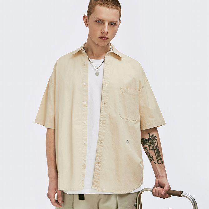 Inflation インフレーション ハーフスリーブコットン シャツ 半袖 メンズ レディース かっこいい かわいい おしゃれ ストリート ブランド 安い 2272s21 Spaccio スパッチョ 公式ストア 通販 Yahoo ショッピング